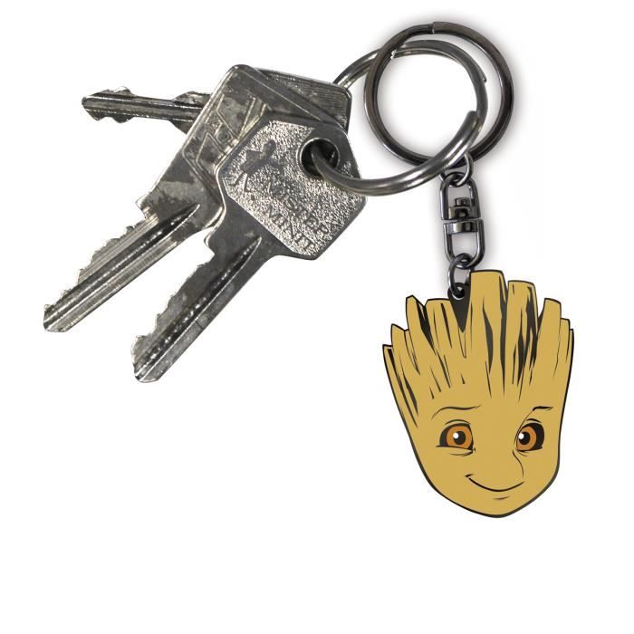 Porte-clés - ABYstyle - Groot - Métal - 100% officiel - Dimensions H. 5 cm x L. 4 cm