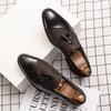 Men's business clothing, casual fashion, elegant and breathable, formal evening dress, party tassel leather shoes, wedding shoes