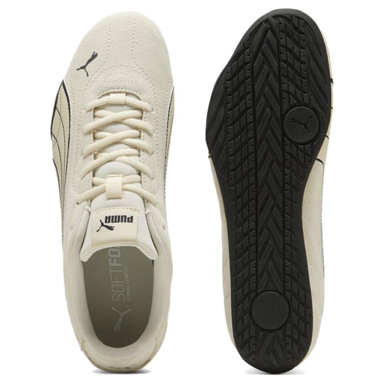 Puma Catch Comfortable Versatile Durable Low-Top Casual Shoes Unisex Casual Shoes Beige 402681-04