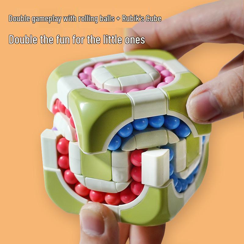 Multifunctional Educational Spinning Cube Toy for Kids