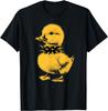 Camiseta Punk Metal Rock and Roll Música Pato Rocker para Bebês e Crianças Meninos