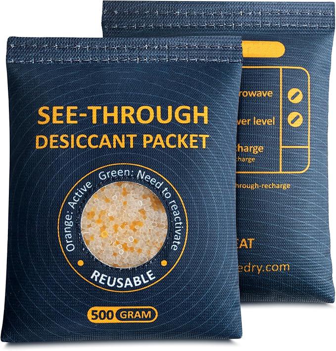 Silicone Dehumidifying Bag with Transparent Window