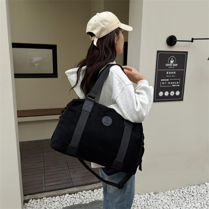 Reisegepäck, Retro-Reisetasche für Damen, leichte koreanische Version Messenger Sport, große Kapazität Freizeit-Fitness-Tasche, Rucksack.