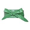 Luxury Slim Fit Simple Wrap Bowknot Leather Belt Ladies Dress Cummerbands Wide Waist Band Corset Waistband