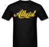 Atheist T Shirt Tee Anti Religion Atheism No God Agnostic