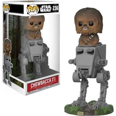 Funko POP!-figur! Lyxig : Stjärnornas krig : AT-ST m / Chewbacca