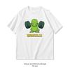 Schattige Dinosaurus Sportschool Workout Quadzilla Cadeau Shirt Vrouw Man Zomer Casual Mode Grafische T-shirts Ronde Hals Volwassen Tops T-shirt