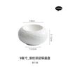 Household Ceramic Insulation Plate Restaurant Molecular Cuisine Cooking Dishes Creative Dim Sum Dessert Plate Kitchen Tableware