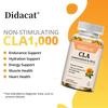 Enhances Exercise 1,000mg Supplements of Active CLA Non-Stimulating-120 Capsules