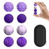 8-Pack Silicone Magnetic Sensory Fidget Balls, Stress Relief Toys For Adults And Teens 14+,Suitable For  Adhd Anxiety, Of