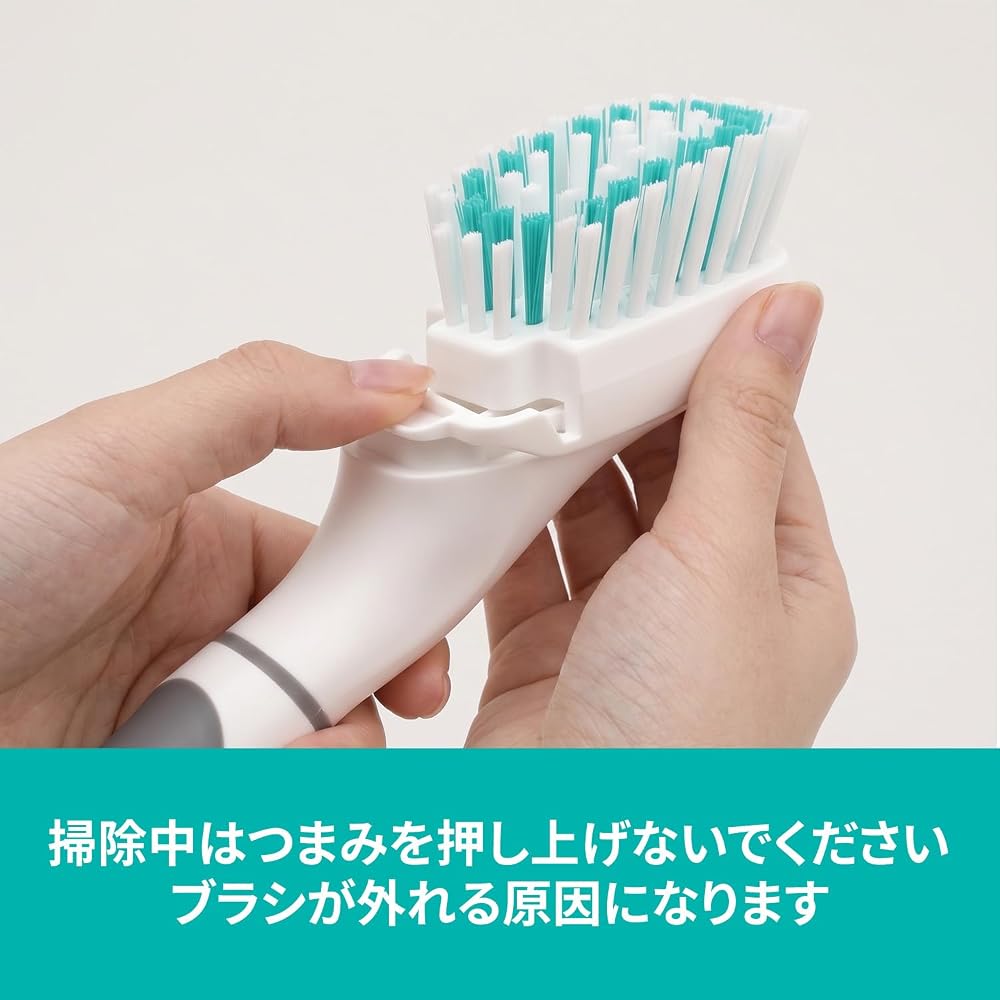 Brosse de nettoyage pour salle de bain 3M Scotch-Brite Pratique Remplacement Shine Bath B-552J+R