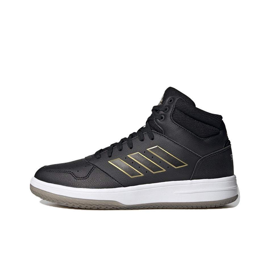 adidas Neo Gametalker Cuir Synthétique Décontracté Polyvalent Absorption des Chocs Antidérapant Résistant à l'Usure Mi-Haut Chaussures de Basket Rétro Homme Baskets FZ3677