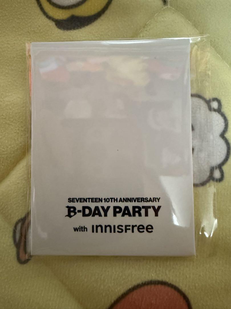 

[USED] Not for sale INNISFREE Innisfree ID photo Mingyu mingyu