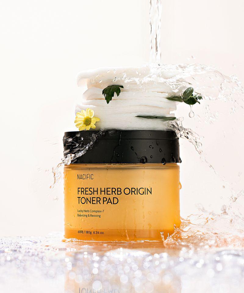 Fresh Herb Origin Toner Pads 60 Pads/180g