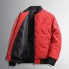 Herren S Lässige Dicke Baumwolle Gepolsterte Winter Baseballkragen Jacke