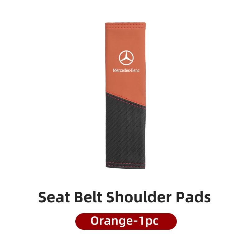 For Mercedes Benz Car Seat Safety Belt Shoulder Cover Spliced Protective Cover CLK GLC W212 C200 C300 W203 W204 W205 W169 W176