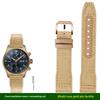 For IWC Pilot Nylon Genuine Leather watch band for IWC Mark 18 Balack Aces Portuguese original style woven canvas strap Bracelet