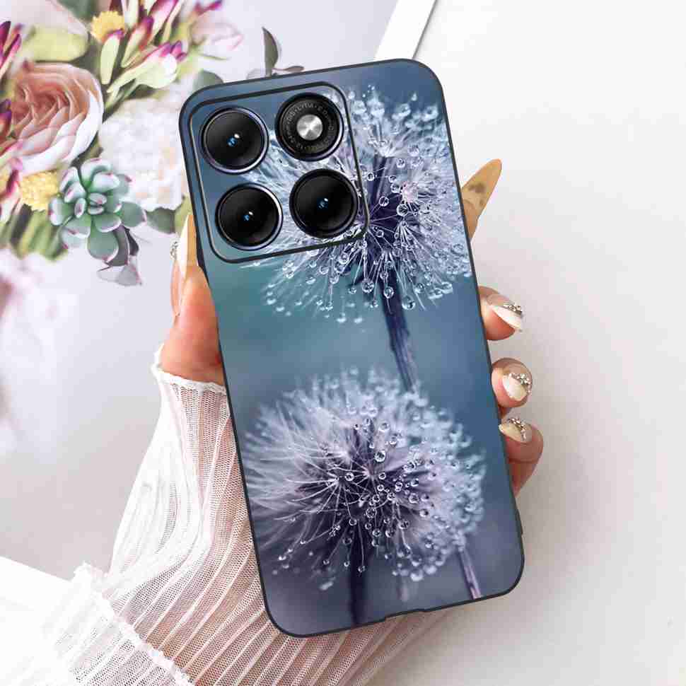 For Motorola Edge 70 Fusion 5G Case Cartoon Cat Panda TPU Black Cover For XT2605-1 XT2605-2 XT2605-4 Soft Silicone Phone Cases