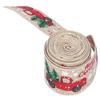 6 Yards Christmas Ribbon Cute Patterns Attractive Design 2 Colors Beautiful Practical   Wrapping Ribbon for Decoration