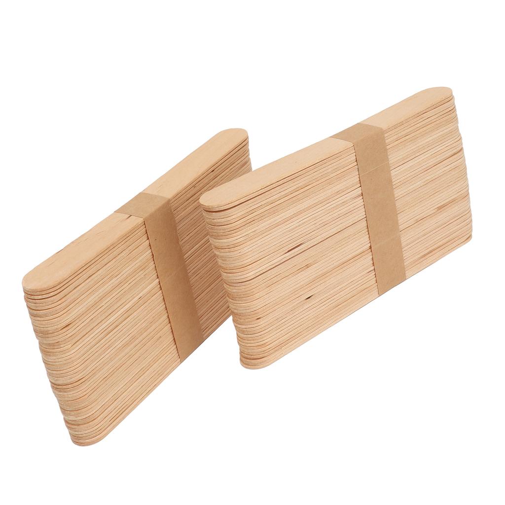 300PCS Waxing Craft Stick Multifunctional Birch Wood Hair Removal Stick for Home