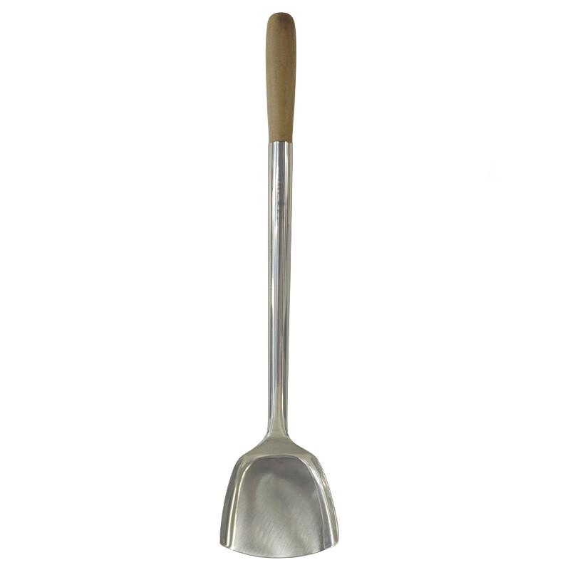 Jimeijiduo Stainless Steel Anti-Scald Wok Spatula