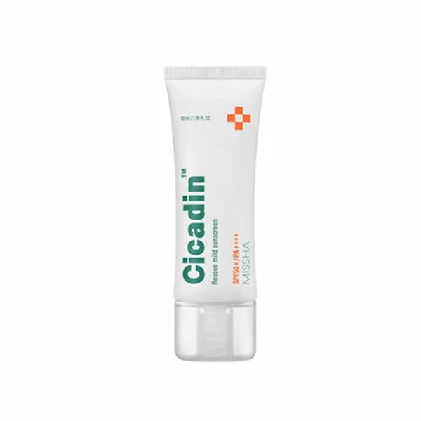 

Солнцезащитный крем Cicadin Rescue Mild - 40 мл (SPF50 + PA ++++)