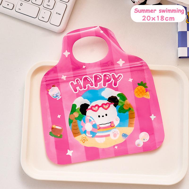 

20 Pcs Sealed Alien Sealed Bag Cartoon Cute Mini Storage Bag Cartoon Packaging Bag Festival Gift
