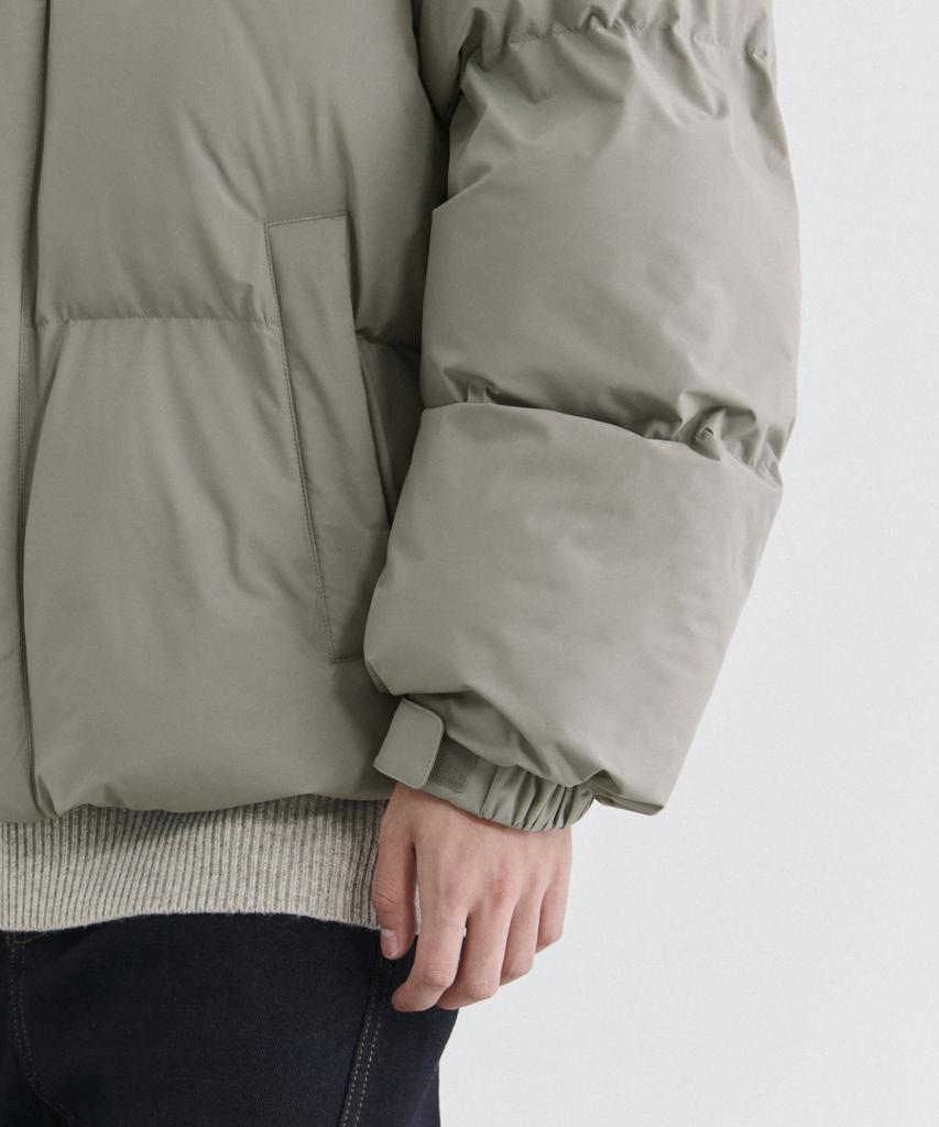 Musinsa Standard Daily Puffer Short Padded Jacket [Grayish Beige]