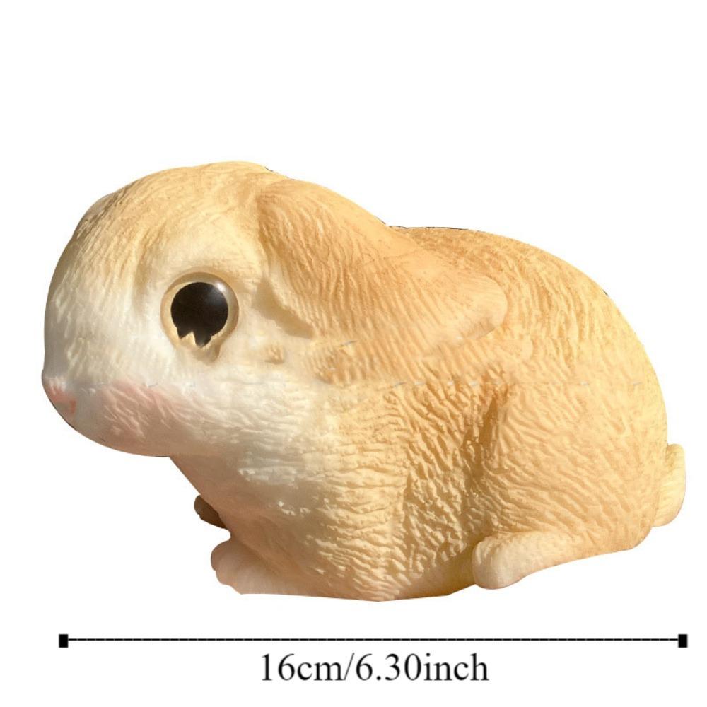 Slow Rebound Big Rabbit Squeeze Toy Cartoon Rabbit Fidget Toy  Mini Ornaments