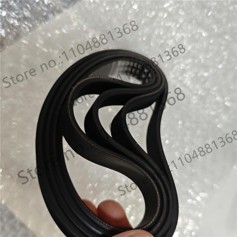 2PCS drive belt 10PJ375 10 ribs