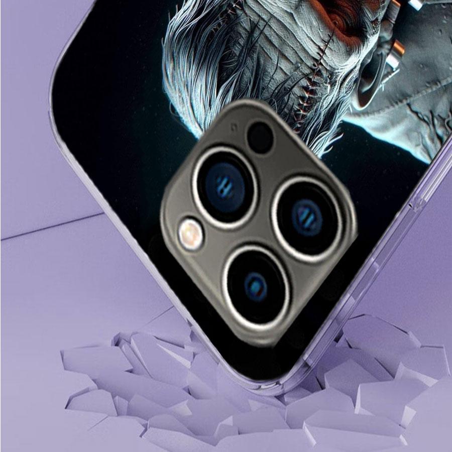 Horror F-Frankenstein Phone Case For Iphone 17 Air 15 Pro 14 Plus 16 Pro Max 17E 16E 12 13 Mini 11 Cover Cute Fundas