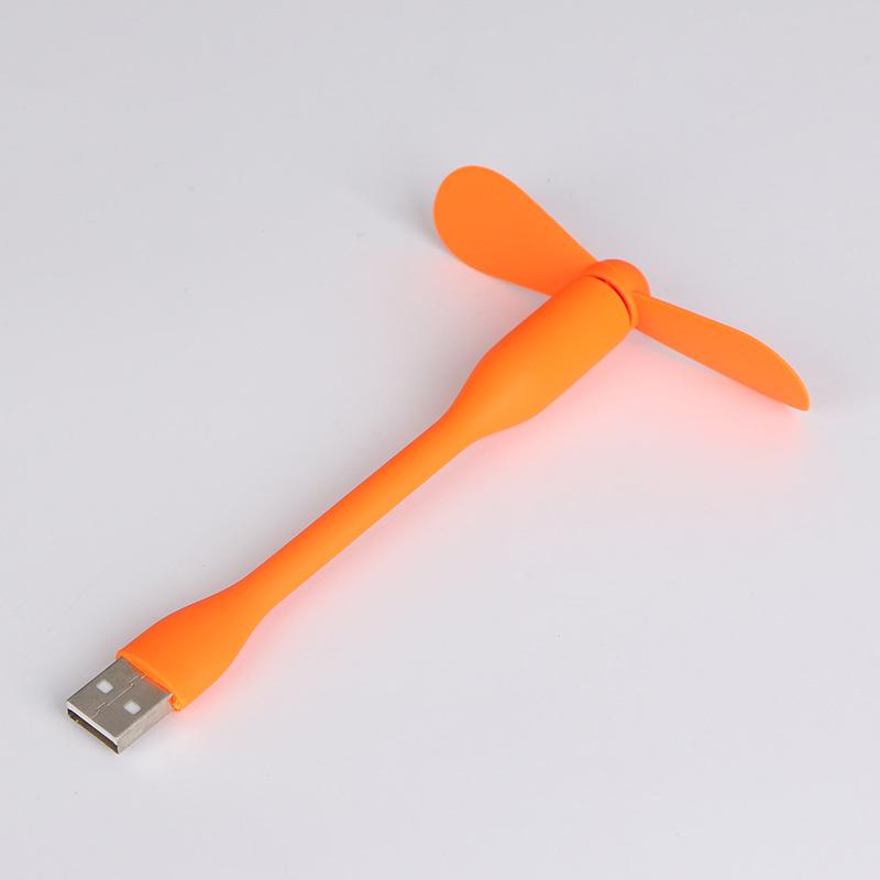Usb Small Fan Flexible Bendable Fan For Power Bank Laptop Pc Ac Charger Portable Hand Cool Mini Fan For Computer Summer Gadget