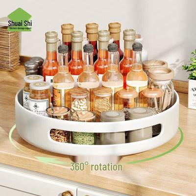 Shuaishi Kitchen Obrotowy Stojak na Przyprawy i Organizer