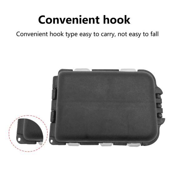 Wear-resistant Fishing Tackle Box Waterproof Lightweight Multi Grids Fishing Storage Box Outdoor Supplies