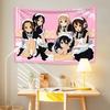 VIKAMA KON Maid Costume Anime Wall Hanging Fresh Design Bedside Dorm Decor Anime Theme Room Decor