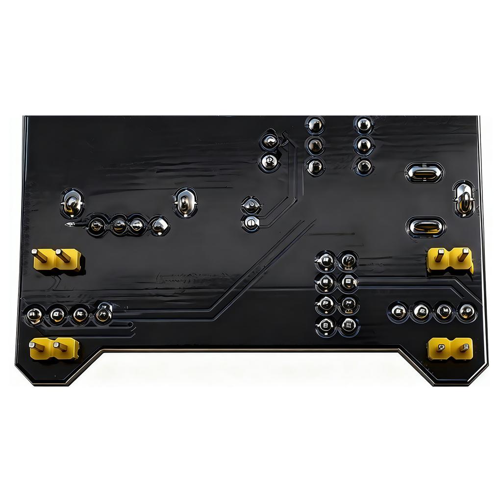 1-5set NEW 3.3V 5V MB102 Solderless Breadboard Power Supply Module 9V Battery Clip Power Cable 2.1x 5.5mm Male DC Jack Plug