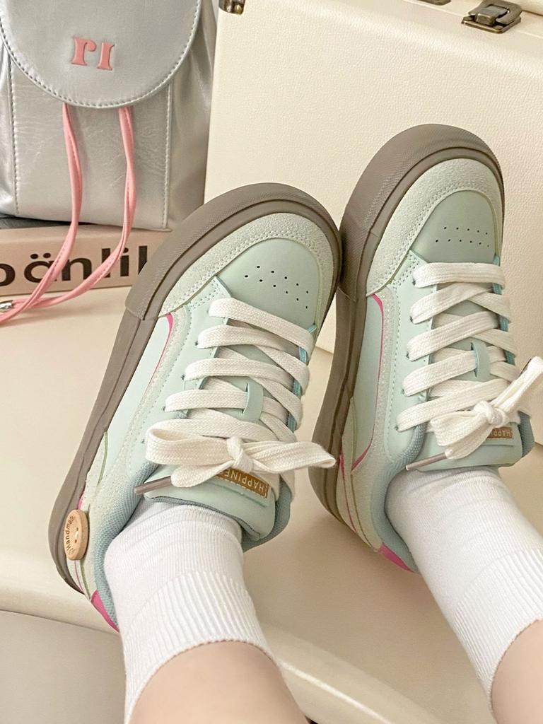 High Street American Retro Shoes for Women 2025 Spring and Autumn Explosion Ins Trendy Versatile Design Sense Niche Students