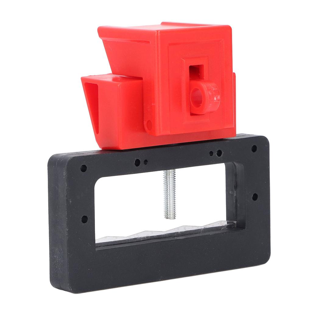 2PCS Clamp On Circuit Breaker Tagout Device Blade Teeth Bite Design Circuit Breaker Lockout Device