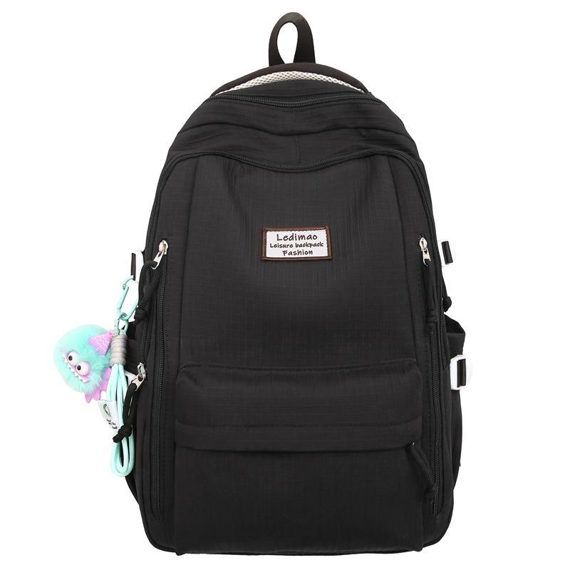 School Bag New High Value Fresh Sweet Candy Color Backpack Junior High School Students Lightweight Travel Backpack