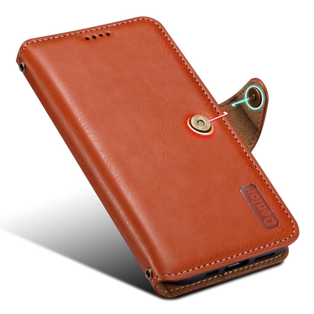 DENIOR For Samsung Galaxy A32 5G/M32 5G Case PU Leather Full Protection Phone Wallet Cover