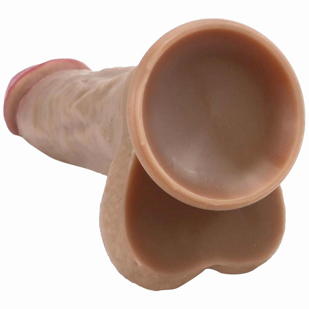 Female Masturbator Simulation Penis Sex Appliance Super Soft Silicone Fake Penis Extra Thick Adult Products