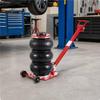 Cric pneumatic stabil pentru vehicule, rezistent, cu top