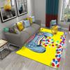 Anime Game Controller Children's Play Area Carpet Children's Game Floor Mat Cartoon 3D Pattern Living Room Decorative Carpet