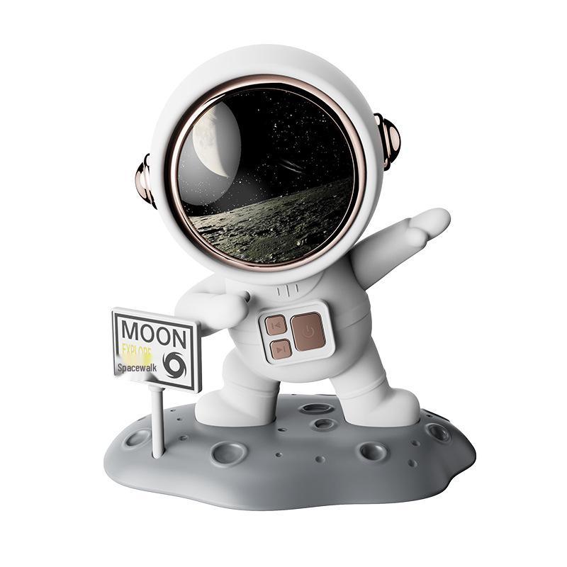 Astronaut Bluetooth Speaker with Subwoofer - High-Quality Sound & Creative Design, Ideal Birthday Gift.