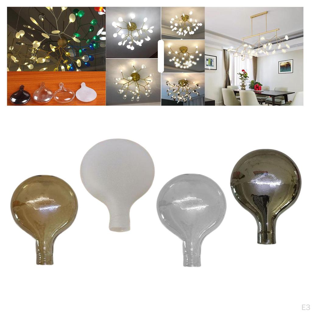 Decorative Glass Lampshade Living Room Decors Light Fixture Elegant for Floor Lamp