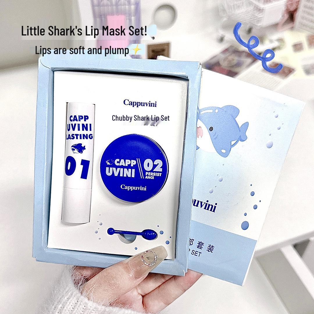 

Cappuvini Lip Cream & Mask Set: Hydrating & Moisturizing Lip Care for Students