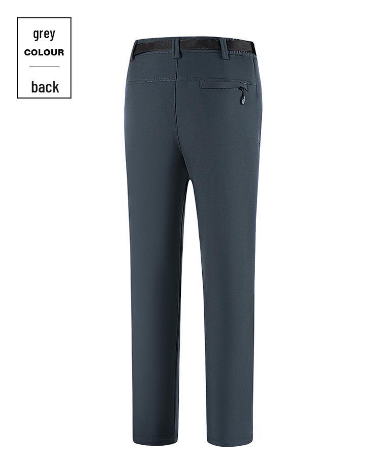 Waterproof Fleece-Lined Winter Softshell Pants – Windproof, Warm Skiing & Mountaineering Gear