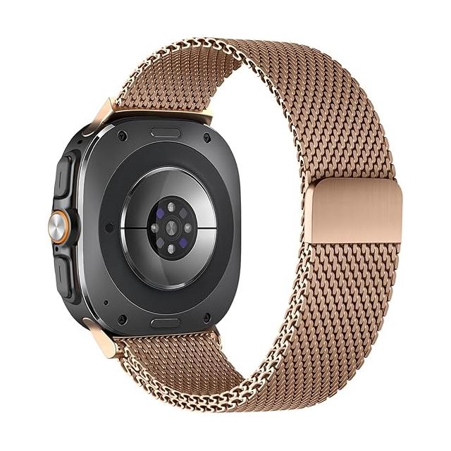 Milanese Loop Strap For Samsung Galaxy Watch 8 44mm 40mm 8 classic 46mm Thick metal Bracelet correa pulseira Galaxy Watch 8 band