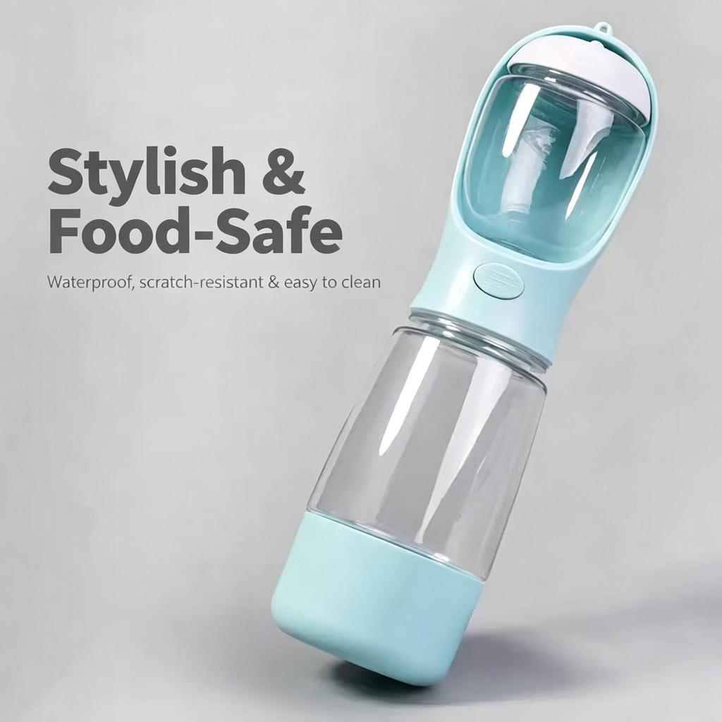Three-in-One Pet Water Bowl for Outdoor Use, Multi-functional Dog Water Bottle, Pet Supplies, Dog Travel Water Cup