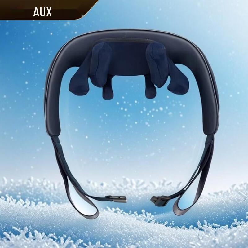 

AUX 3D Kneading Heated Shoulder & Neck Massager Shawl CN plug (adapter included)